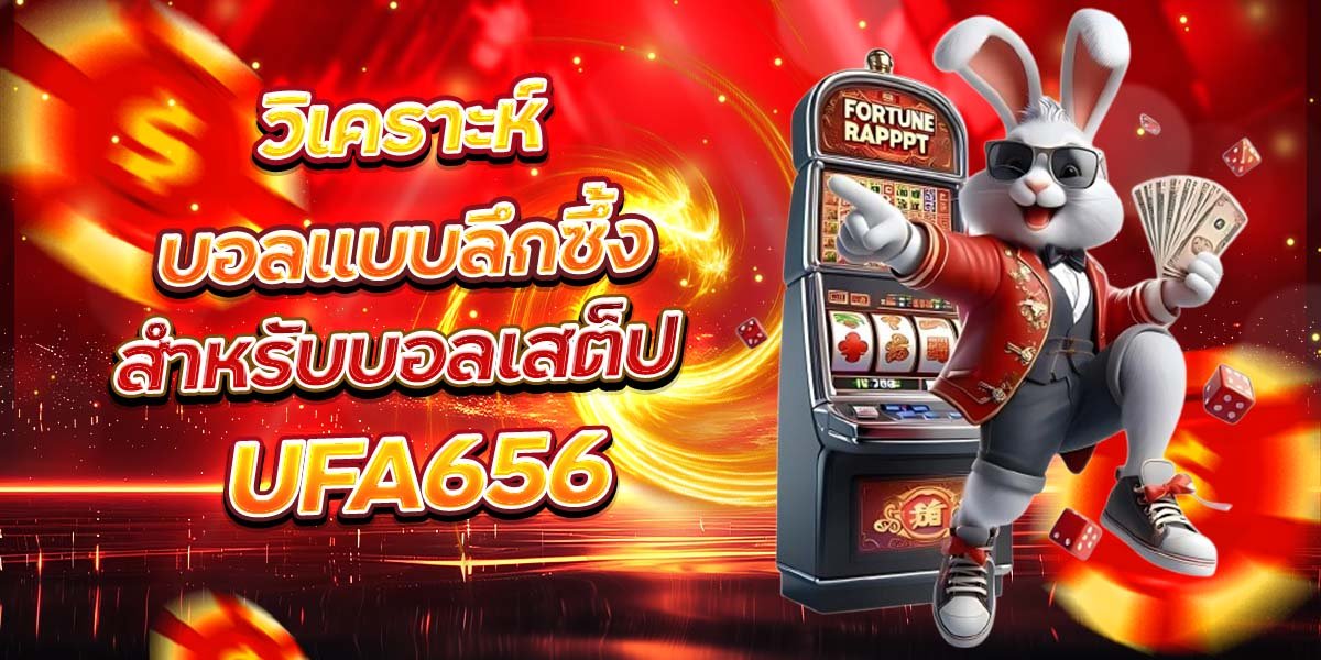 วิเคราะห์บอลแบบลึกซึ้ง สำหรับบอลเสต็ป UFA656